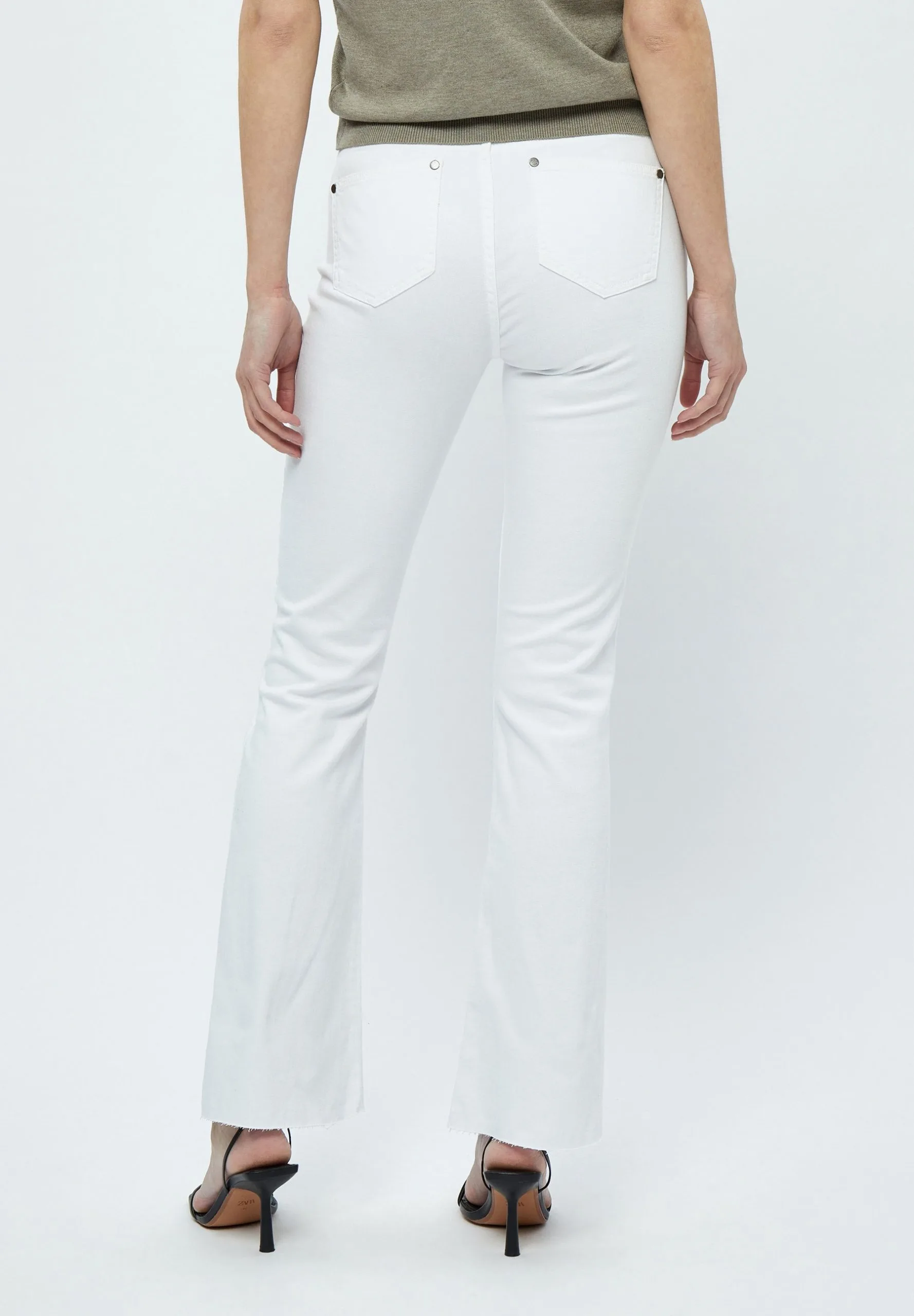 Minus New Enzo - Broek - White 5 Minus New Enzo - Broek - White - Afbeelding 3