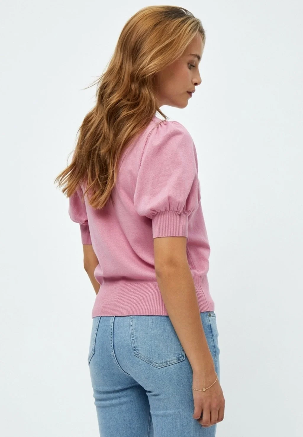 Minus Liva - T-Shirt Basic - Cashmere Rose 5 Minus Liva - T-Shirt Basic - Cashmere Rose - Afbeelding 3