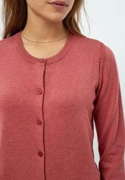 Minus Jennifer - Vest - Dusty Cedar Red Melange -Minus Winkel 8e60a42b82314e81be60f35cd0f84c73