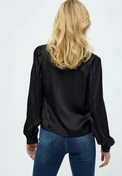 Minus Caty - Blouse - Black -Minus Winkel 9003687588fa486ca87cea0d278cbc13