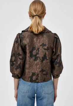 Minus Overhemdblouse - Brown -Minus Winkel 906c1e97ed004603989c63f8e8ee98bc