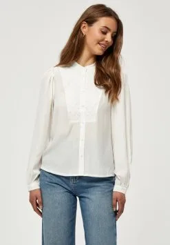 Minus Dominika- Overhemdblouse - Broken White