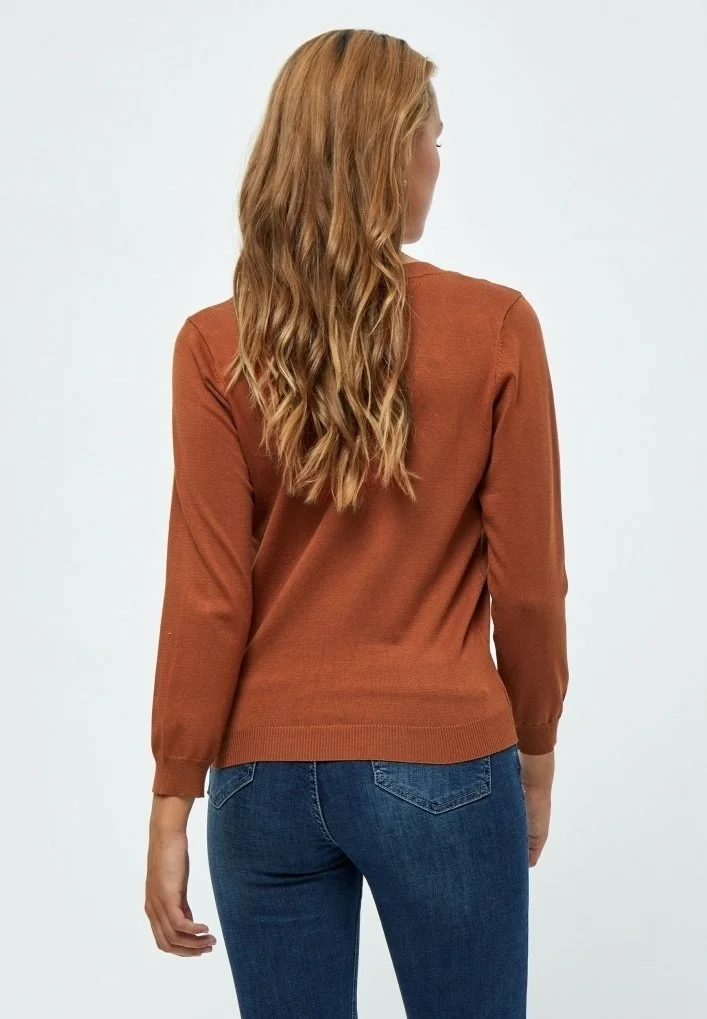 Minus Milla 3/4 Sleeve - Trui - Desert Sand 5 Minus Milla 3/4 Sleeve - Trui - Desert Sand - Afbeelding 3