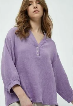 Minus Hemma 3/4 Sleeve- Blouse - Lupine Purple -Minus Winkel 93e122884de14422b1d607b5947b5221