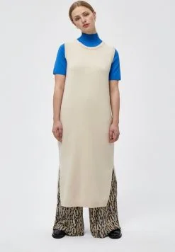 Minus Lupi- Gebreide Jurk - Light Warm Sand