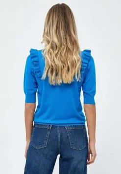 Minus Vesia - T-Shirt Basic - Ocean Blue -Minus Winkel 971e3138a5004ec381a5d36d2304a67c