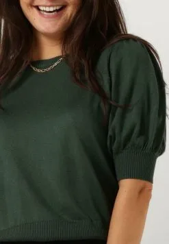 Minus Liva Puff Half Sleeve- T-Shirt Basic - Groen 8 Minus Liva Puff Half Sleeve- T-Shirt Basic - Groen -Minus Winkel 986eda849a4f41c2bc90ff40fb1a97fd