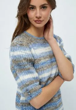 Minus Misja- T-Shirt Print - Royal Blue Striped -Minus Winkel 9ad81a9eb2b24db89ad7bdf2209714c4