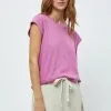 Minus Leti Tee - T-Shirt Basic - Super Pink
