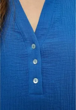 Minus Hemma 3/4 Sleeve- Blouse - Regatta Blue -Minus Winkel 9af367c86c114e39839b70b77ffa5e56