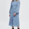 Minus Livina- Jurk - Forever Blue Shape Print -Minus Winkel 9b0805075a0648838eca312199646178