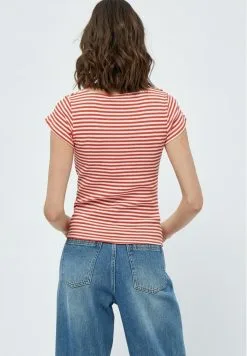 Minus Miajohanna Tee - T-Shirt Print - Orange -Minus Winkel 9b36bc8fd9b64ed69187983feee2c7bd