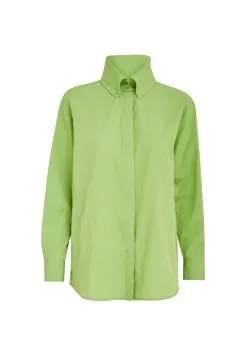 Minus Lamira- Overhemdblouse - Lime Green -Minus Winkel 9bd23b56f797487aba6904475690cfdc