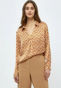 Minus Blouse - Desert Sand Graphic Print