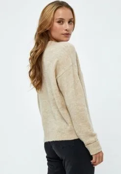 Minus Dita - Trui - Sand Gray Melange -Minus Winkel a2d0909fe5124929a2380495dadb9df9