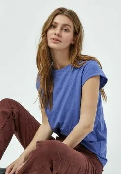 Minus Leti- T-Shirt Basic -Iris Bloom Purple -Minus Winkel a2fceaf3da534909a4c04abcddd72003