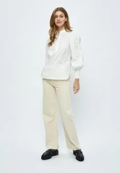 Minus Pearl - Overhemdblouse - Cloud Dancer