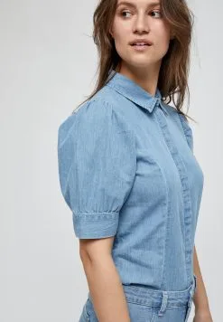 Minus Nikia- Overhemdblouse - Powder Blue -Minus Winkel a3ffe0ce15c24a189d708ed7f64430a9