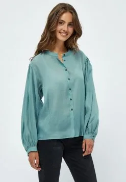 Minus Frilla - Overhemdblouse - Light Sea Mist