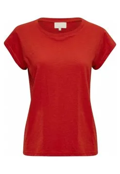 Minus Leti Tee - T-Shirt Basic - Lipstick Red -Minus Winkel ac4f72a2e8c94685baba3a9e657c1785