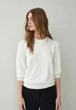 Minus Mersin - Trui - Broken White -Minus Winkel ae57bf3927ea47afb21139383a57c83b