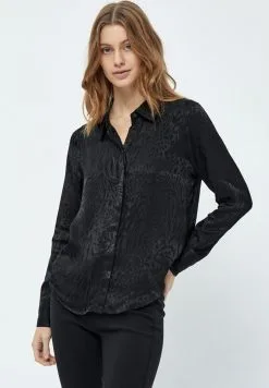 Minus Phoebe- Overhemdblouse - Black