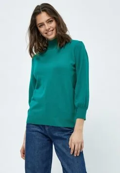 Minus Mersin Roll Neck- Trui - Ocean Green