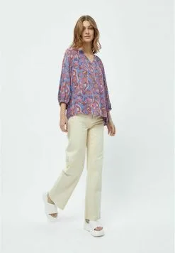 Minus Katana 3 4 Sleeve 1 - Blouse - Regatta Blue Pr -Minus Winkel af71e84704e348f0af591f33b1285bba