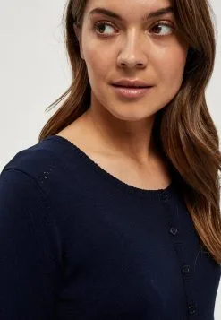 Minus New Laura - Vest - Black Iris Solid -Minus Winkel b00f4ba2f3d44908bb59562b3f869b3d