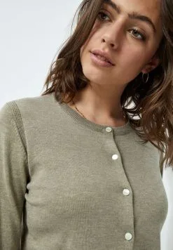 Minus Jennifer - Vest - Wood Smoke Melange -Minus Winkel b450885427f44e218a0114cba6176ac9