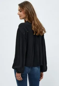 Minus Denia- Blouse - Black -Minus Winkel b4b181e3dd3f4a0d910bc5dcfc4405e5