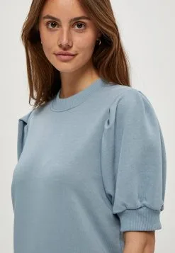 Minus Mika - T-Shirt Basic - Dusty Blue -Minus Winkel b636f78aecb24e3dbbcb195741dc6bfc