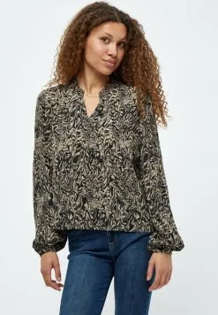 Minus Juvia - Blouse - Wood Smoke Swirl Print