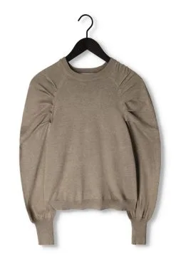 Minus Scarlet - Trui - Taupe -Minus Winkel b6bb346b38794757bffefd42a1290ab3