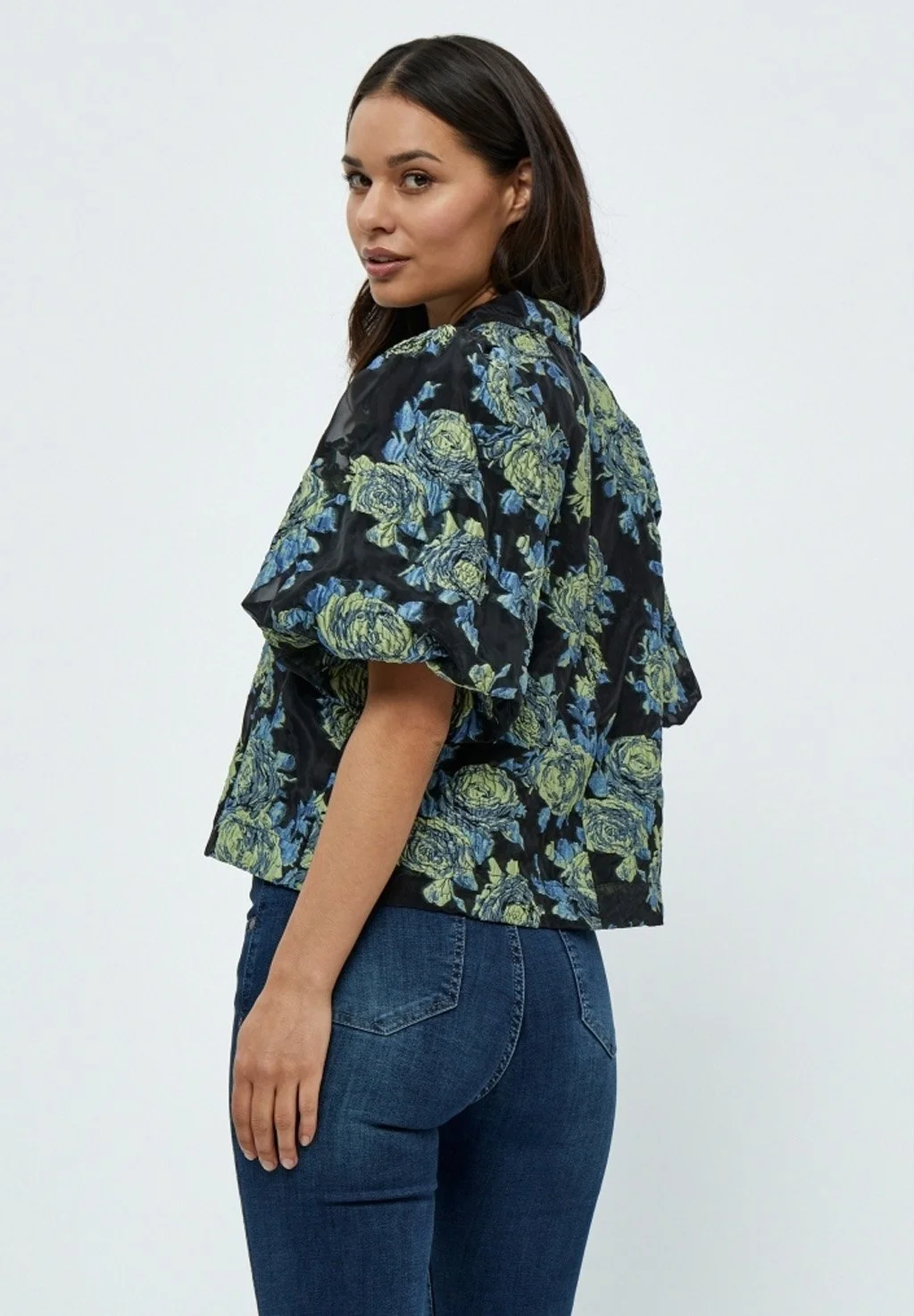 Minus Mistia - Blouse - Ocean Blue Print 5 Minus Mistia - Blouse - Ocean Blue Print - Afbeelding 3