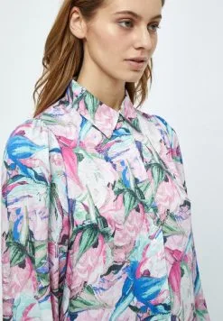 Minus Mercy - Overhemdblouse - Super Pink Print -Minus Winkel b74c3c2718b84756ba598e727704a30e