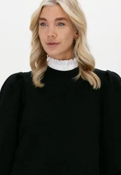 Minus Mika 3/4 Sleeve- Jurk - Zwart -Minus Winkel b77e2e192f834915958169bb52023e00