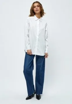 Minus Evana- Overhemdblouse - White -Minus Winkel b8bb4d79261544cbb4a561c222f127c1