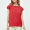 Minus Leti - T-Shirt Basic - Lollipop Red -Minus Winkel bb4b449a5eb54ec8a84c6be46f422472