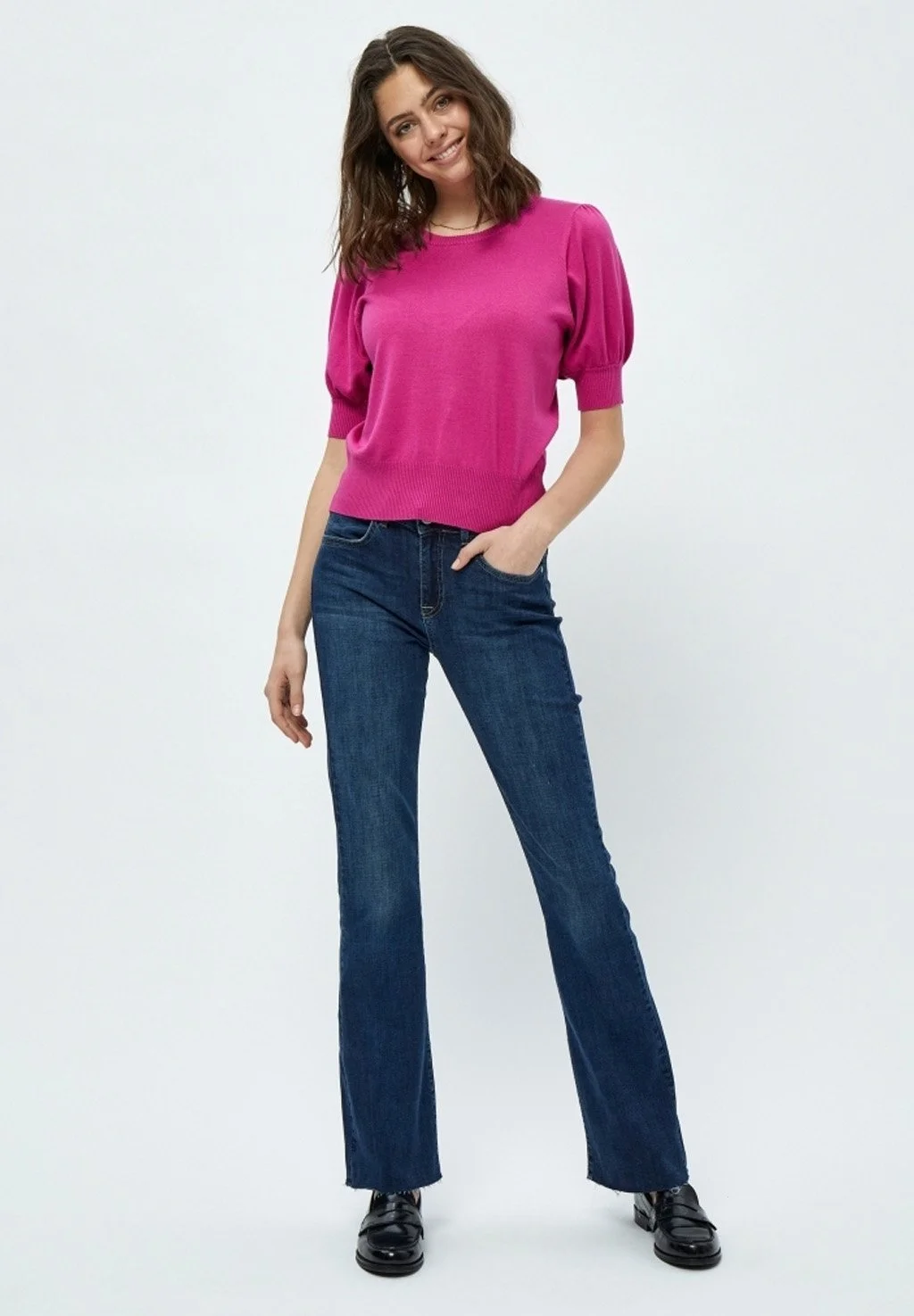 Minus Liva - T-Shirt Basic - Pink Rose 4 Minus Liva - T-Shirt Basic - Pink Rose - Afbeelding 2