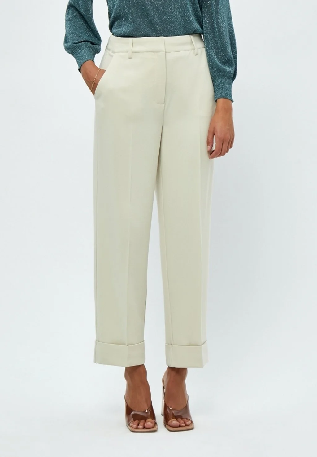 Minus Garmi- Broek - Sand Gray 3 Minus Garmi- Broek - Sand Gray