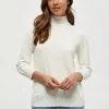 Minus Mersin Roll Neck- Trui - Broken White -Minus Winkel bcdd4fa20a1d41c1af4750f0f6297edc