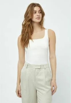 Minus Selvia Square Sleeveless- Top - Cloud Dancer