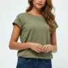 Minus Leti Tee - T-Shirt Basic - Green Field