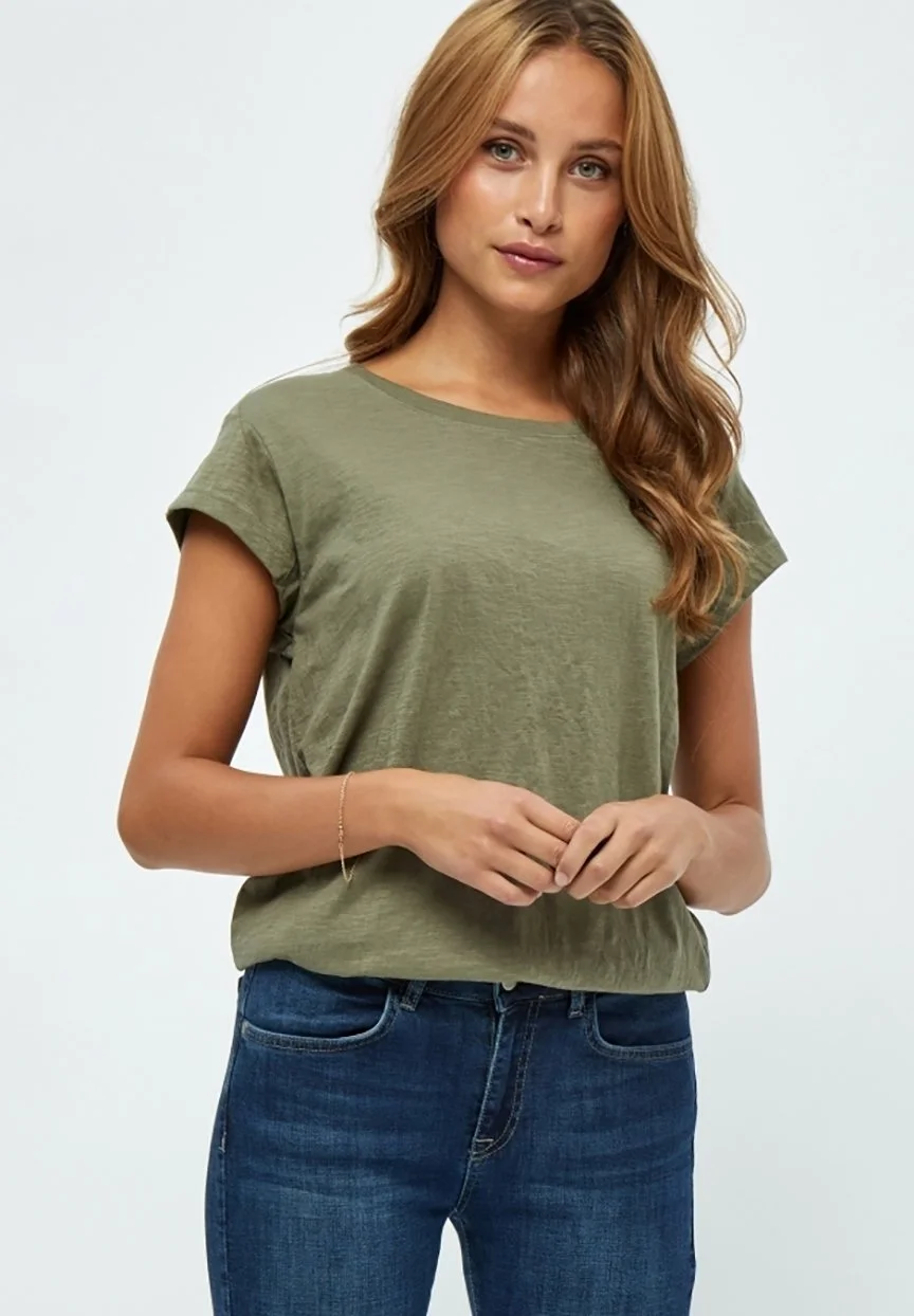 Minus Leti Tee - T-Shirt Basic - Green Field 3 Minus Leti Tee - T-Shirt Basic - Green Field