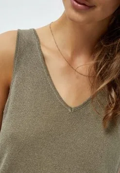 Minus Carli- Top - Khaki -Minus Winkel be9321928244409cbbb01aa3965f8d5f