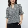 Minus Vendia - Overhemdblouse - Black Checked