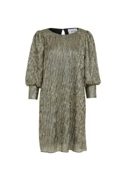 Minus Jamira- Jurk - Gold -Minus Winkel c03b101636974b9481577b8dd87dca4d