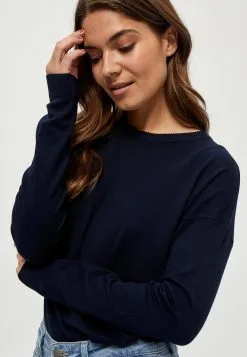 Minus Elne - Trui - Black Iris Solid 9 Minus Elne - Trui - Black Iris Solid -Minus Winkel c251207271064406b87a24786584f6ca