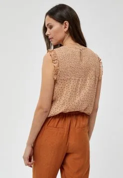 Minus Soul- Blouse - Tropical Peach Stripe -Minus Winkel c3342f58261846f68de26f5b04dc48b8